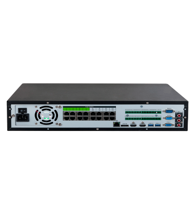 DAHUA DHI-NVR5864-16P-EI NVR de 64 Canales IP4K/ 16 Puertos Poe/Raid0/1/5/6/10/ 384 Mbps/ IA por grabador: detección y reconocimiento de rostros/ Protección perimetral-Nvrs-DAHUA-DHT0220008-Bsai Seguridad & Controles