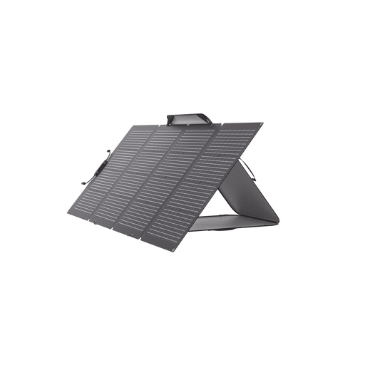 Módulo Solar Portátil y Flexible de 220W Recomendado para Estaciones Portátiles EFD330, EFD350 ó EFD500 / Ajuste de Ángulo / Carga Eficiente / Incluye Cable XT60 a MC4-Paneles Solares-ECOFLOW-EF-FLEX-220B-Bsai Seguridad & Controles