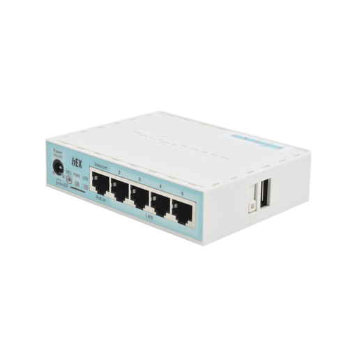 (HEX) ROUTERBOARD, 5 PUERTOS GIGABIT ETHERNET, 1 PUERTO USB Y VERSIÓN 3-Routers-Firewalls-Balanceadores-MIKROTIK-RB750GR3-Bsai Seguridad & Controles
